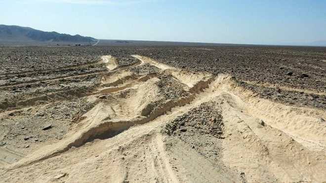 Ingresan vehículos de manera ilegal a las Líneas de Nasca en Perú