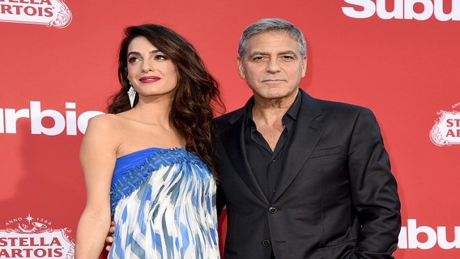 Los Clooney donan USD 500.000 para reclamar mayor control de armas