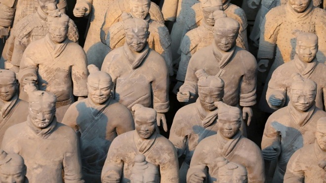China condena el robo en EEUU del pulgar de uno de los guerreros de Xian