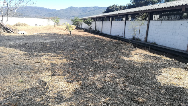 Vecinos de la colonia Justo Rufino denuncian incendios provocados