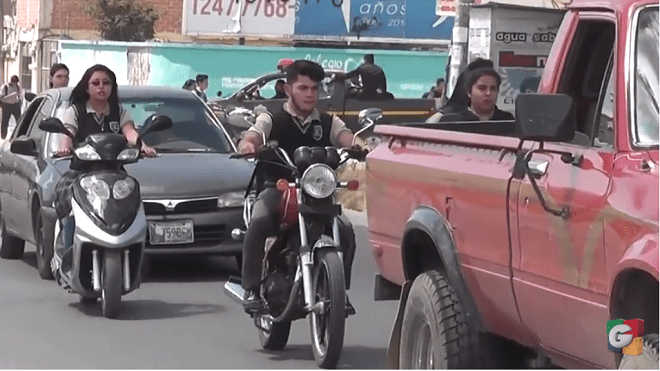 Menores al volante constituyen un riesgo en Huehuetenango