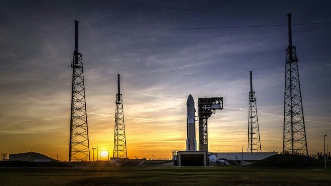 EEUU laPreparación del lanzamiento del Satélite Geostacionario Operacional Ambiental-S (GOES-S, por sus siglas en inglés), propiedad de la Administración Oceánica y Atmosférica Nacional de EEUU (NOAA), en Cabo Cañaveral, Florida, el 28 de febrero de 2018nzó nuevo satélite que mejorará predicciones meteorológicas