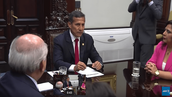 amenazan con complicar al expresidente Ollanta Humala y a la líder opositora Keiko Fujimori.