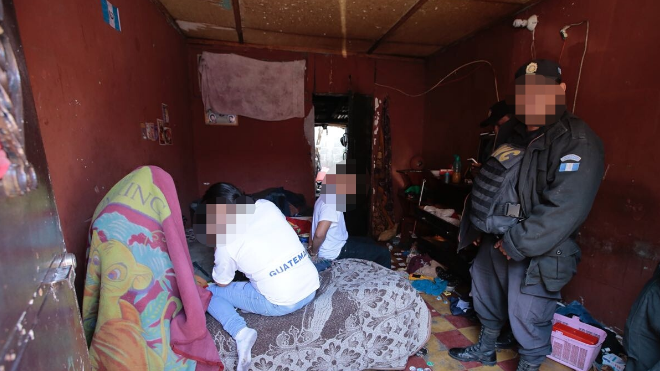 Guarida de extorsionistas en zona 11