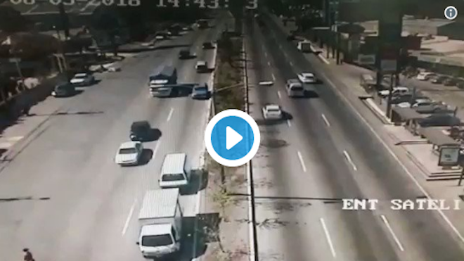 VIDEO: Así fue el nuevo accidente que involucra 5 carros en la Interamericana