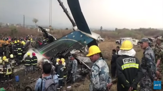 Accidente de avión en Nepal: al menos 40 muertos