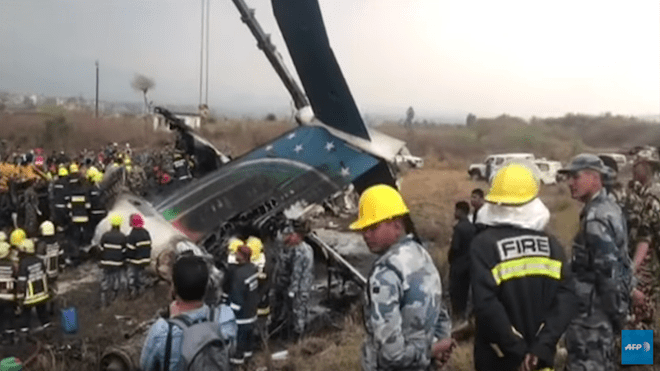 Accidente de avión en Nepal: al menos 40 muertos