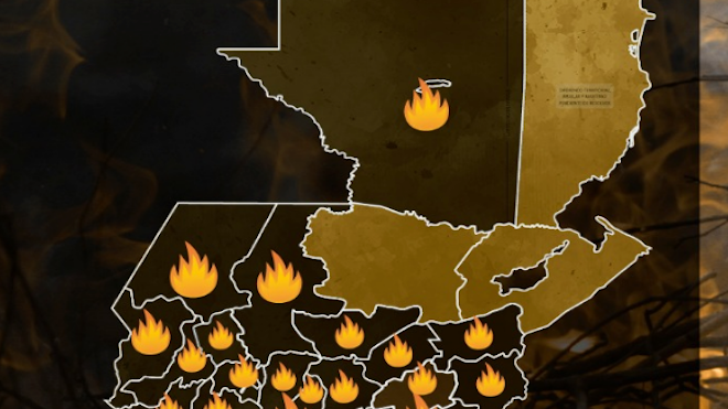 Incendios forestales amenazan al país. Socorristas combaten más de 12 diarios
