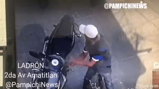 Video: ¿Le han robado piezas a su vehículo en Amatitlán? Él podría ser el responsable