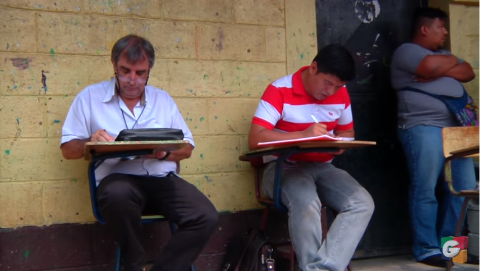 Maestros regresan a dar clases en escuela de Suchitepéquez