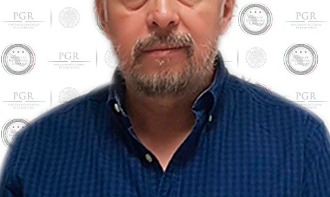 Barba, camisa azul y cabello teñido: Así detuvieron a Luis Rabbé