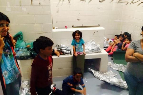Más de dos mil niños migrantes han sido detenidos en zona fronteriza