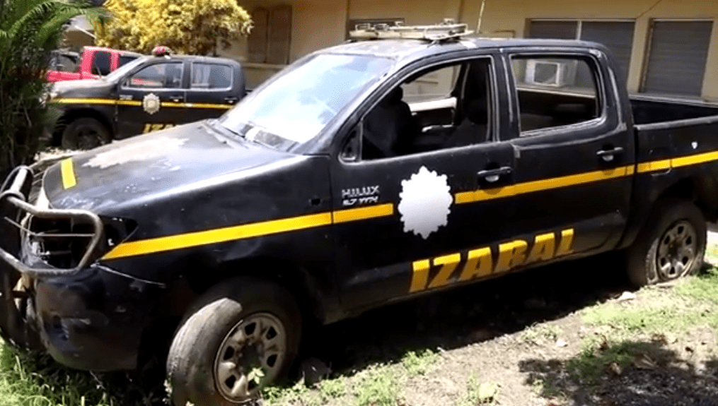 Denuncian malas condiciones de patrullas en Izabal
