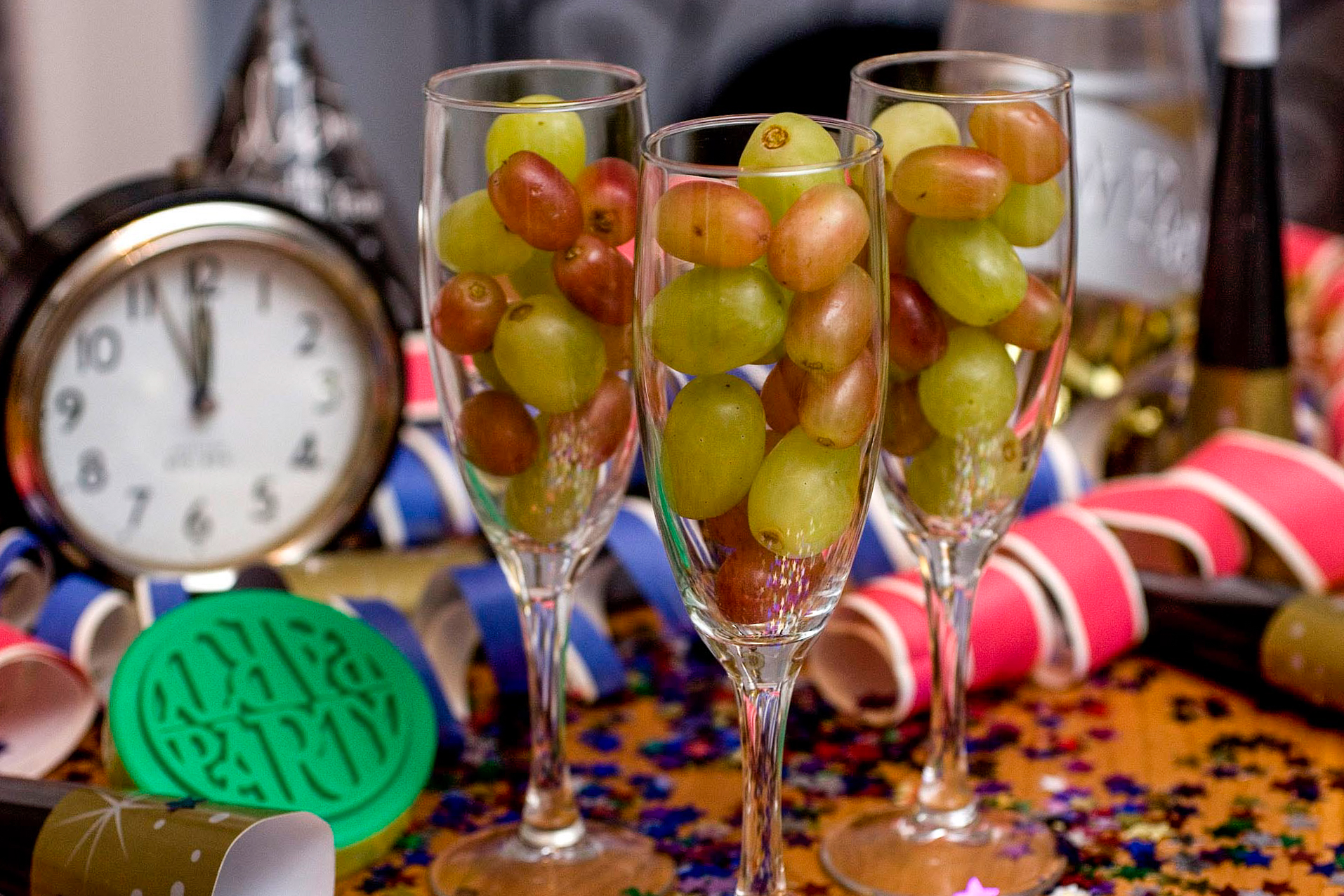 La historia de la costumbre para el año nuevo: ¡12 uvas a las 12 de la
