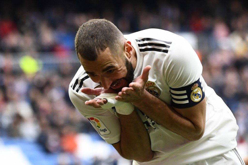 Benzema rescata al Real Madrid en casa ante el Eibar