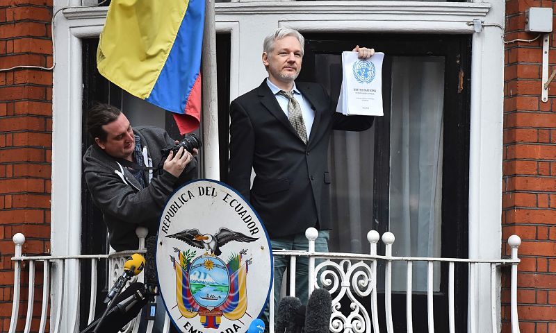 [VIDEO] Ecuador decidirá “en su momento” sobre asilo a Assange