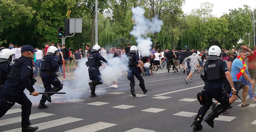 enfrentamiento el orgullo gay en Polonia