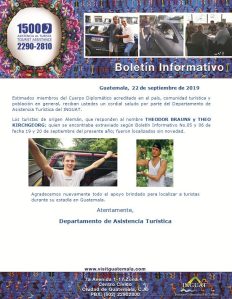 BoletÃn Inguat