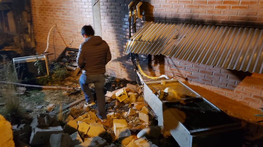 Manifestantes causan destrozos en medios de comunicación estatales en Bolivia