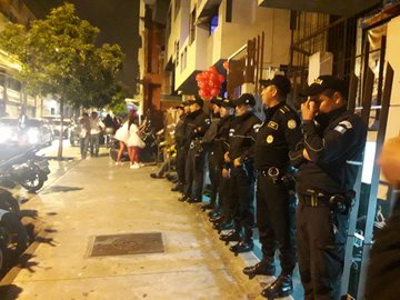Policía detuvo a 84 personas la noche del 31 de octubre por varios delitos
