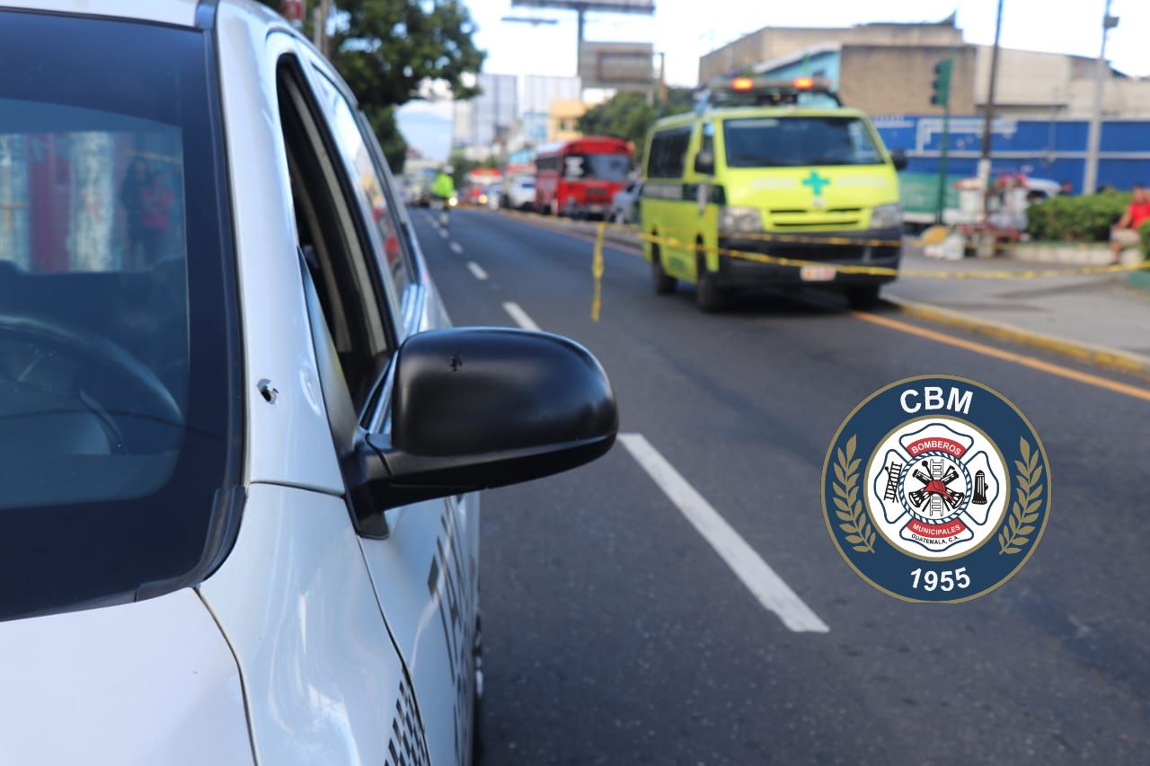 Matan a taxista y pasajera sale ilesa en la zona 5