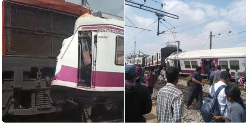 Video | Dos trenes colisionan en la India; una persona muere y decenas resultan heridas