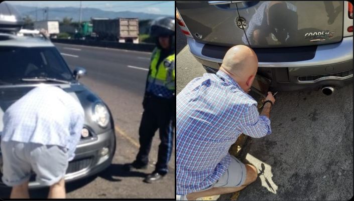 Placas ocultas en los vehículos, una práctica que tiene esta sanción