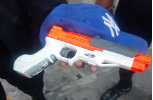 Capturan a alias “el pistolita” cuando pretendía cometer asalto con un arma de juguete