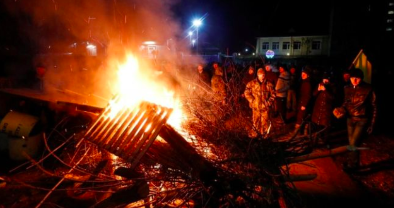 protestas por personas en cuarentena