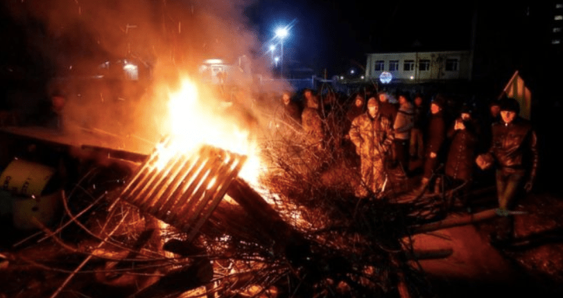 protestas por personas en cuarentena