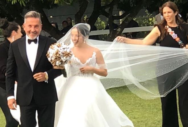 #VIDEO Ricardo Montaner conmovió a miles por el vals que bailó con su hija Evaluna en su boda