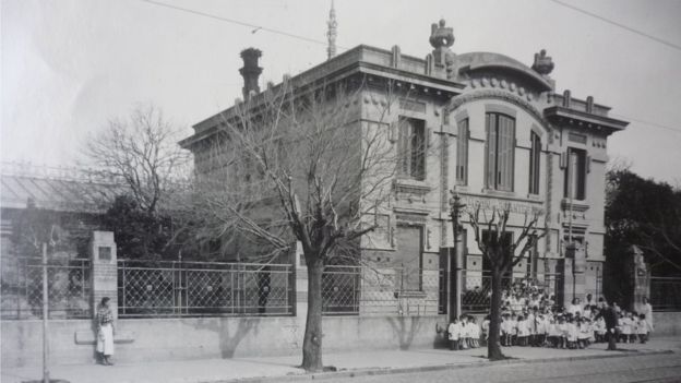  El local del jardín de infancia fundado por Compte y Riqué. (Foto Guatevisión: Elizabeth Ivaldi)