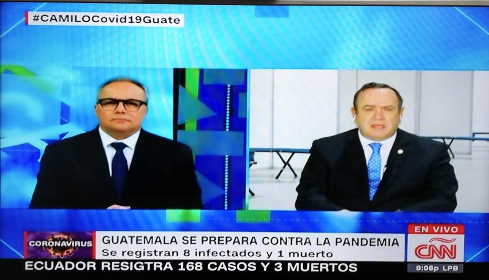 Coronavirus: Guatemala registra 8 casos confirmados de covid-19