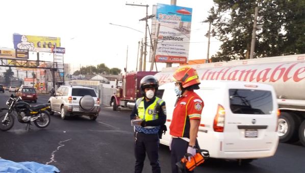Motorista muere en accidente de tránsito en ruta al Pacífico