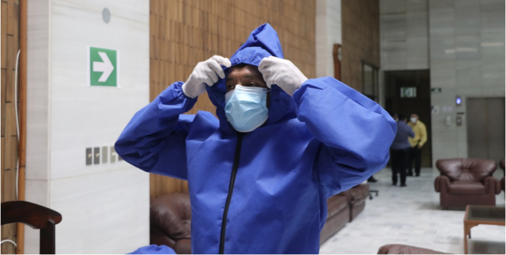 Coronavirus: Jueces ahora usarán trajes de bioseguridad