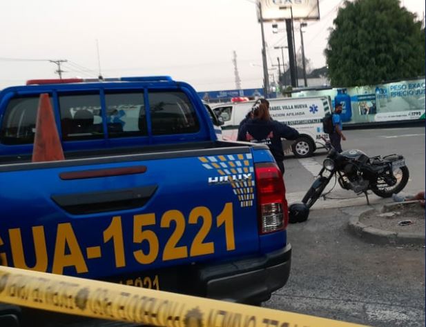 Ataque armado deja un muerto en ingreso a la ciudad de Guatemala