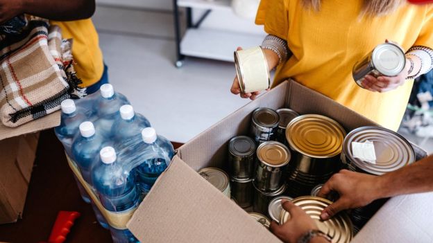  La crisis generada por el coronavirus ha desencadenado una demanda de donaciones sin precedentes en Estados Unidos. (Foto Guatevisión: Getty Images)