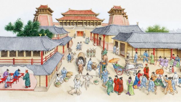 Así era la antigua ciudad china de Chang'an. (Foto Guatevisión: Getty Images)
