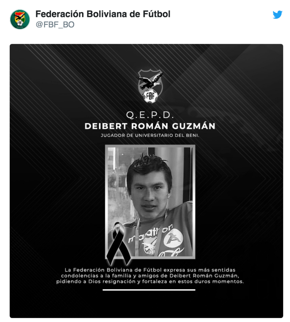 Muere futbolista