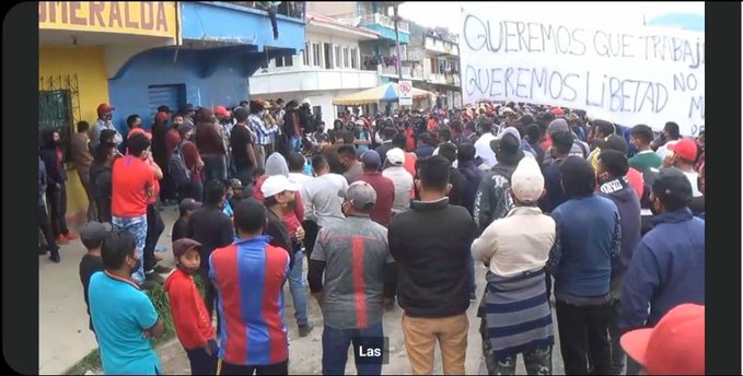 Restricciones de circulación por el coronavirus crean conflicto en varios departamentos de Occidente