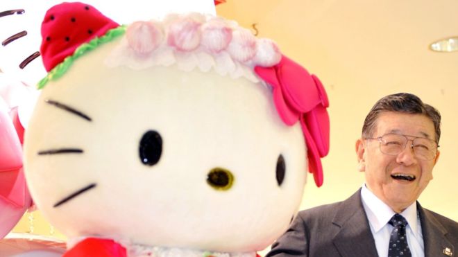 Así nació Hello Kitty, la famosa caricatura de la compañía Sanrio cuyo fundador se jubila a los 92 años