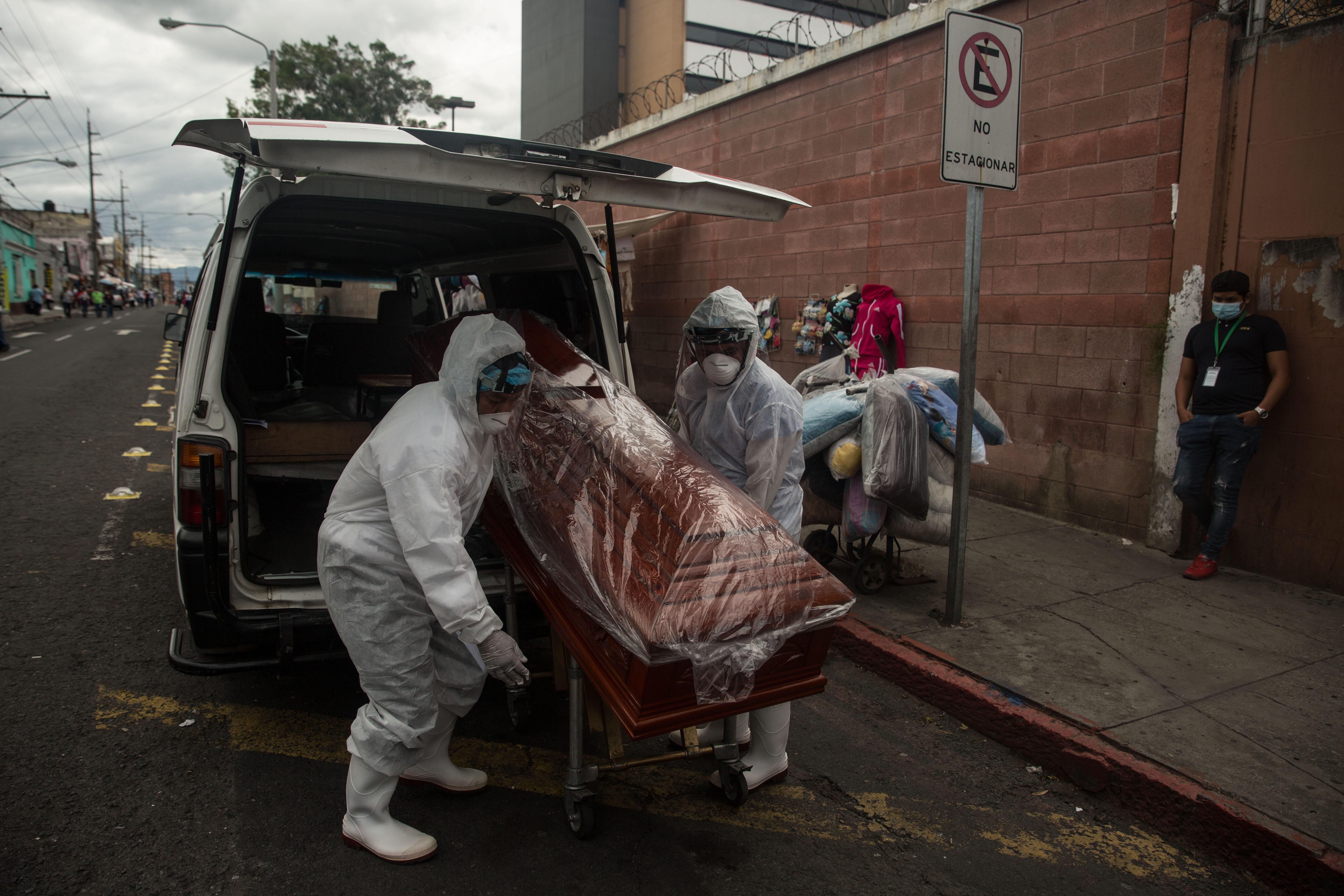 En junio 406 personas han muerto por coronavirus en Guatemala