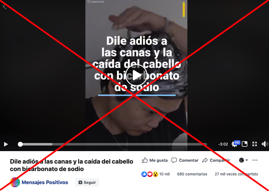 Verificamos por usted: ¿Combinar bicarbonato de sodio y champú elimina&hellip;