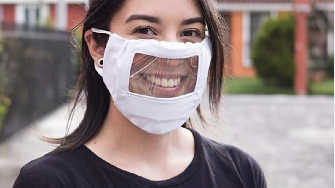 Mascarillas inclusivas: las personas sordas podrán leer los labios y protegerse del coronavirus