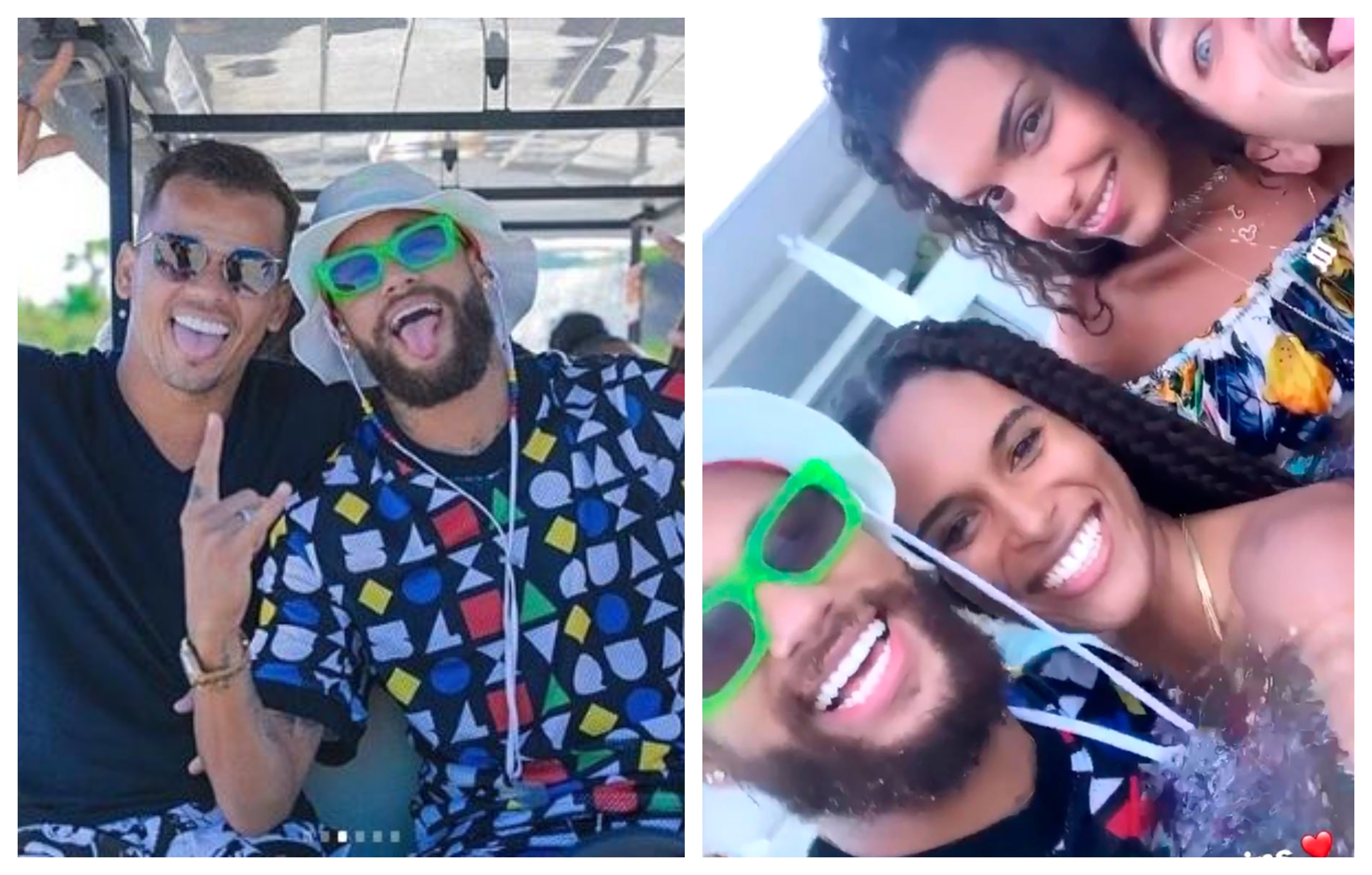 Las fotos que muestran cómo Neymar se relaja junto a modelos de Victoria’s Secret antes de regresar a entrenar con el PSG