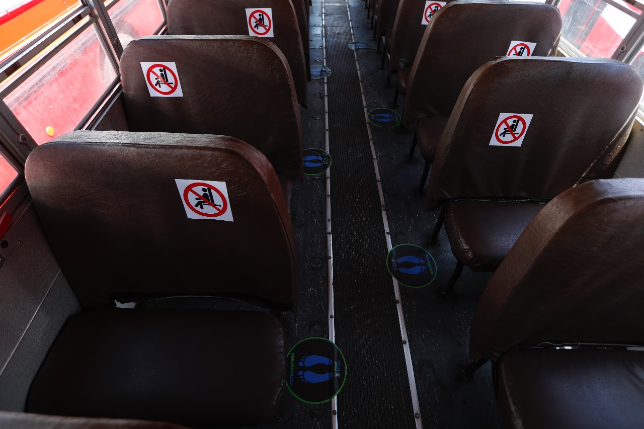 Coronavirus: Mixco presenta protocolos de bioseguridad que deberá seguir el transporte público