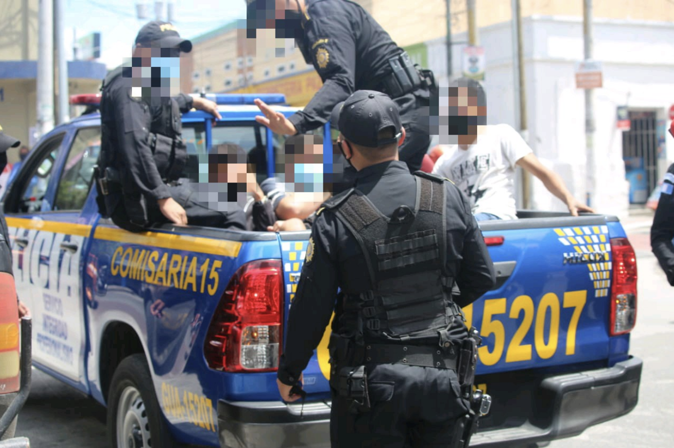 banda de asaltantes