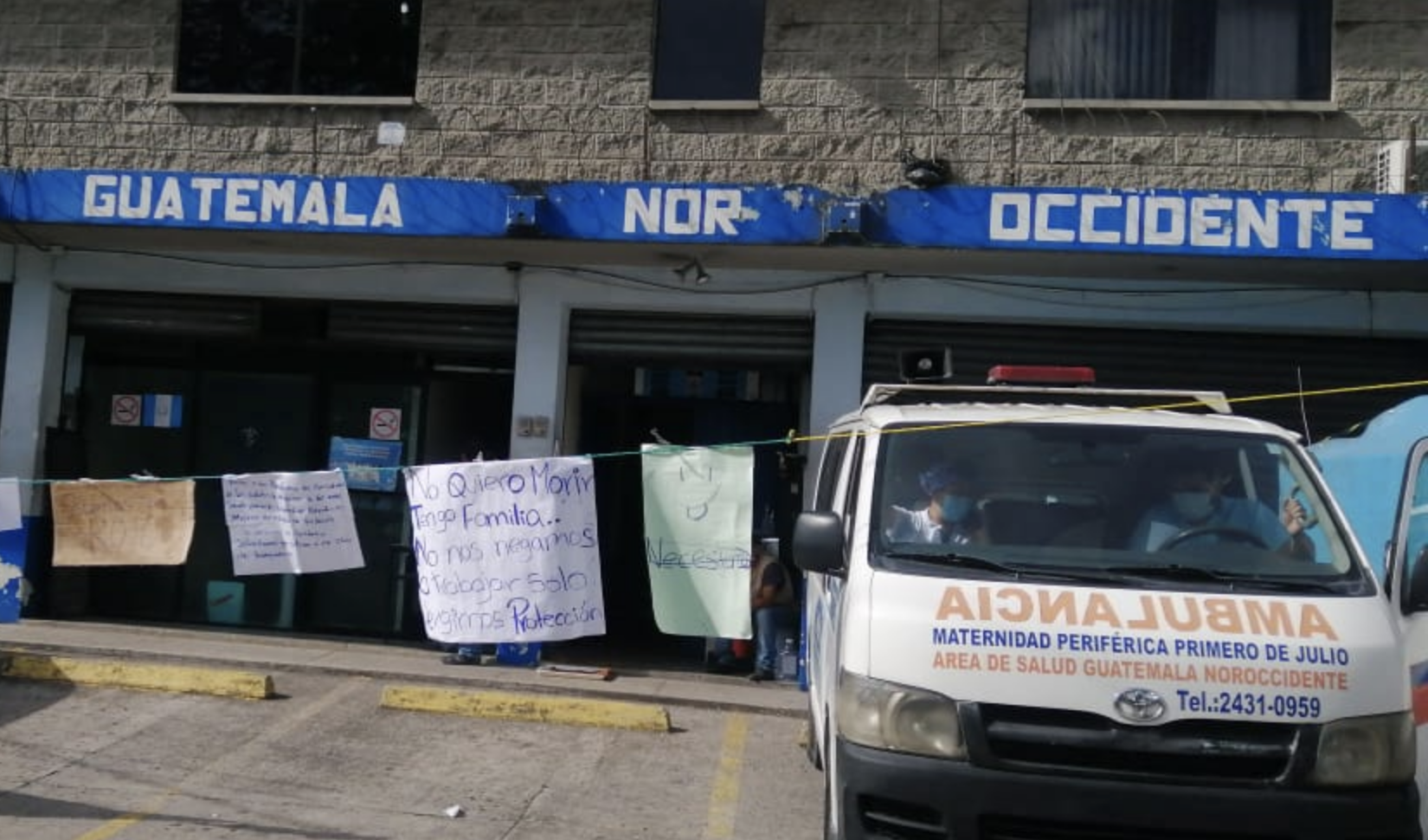 Coronavirus: Por falta de equipo de protección, cierran Centro de Salud de San Pedro Sacatepéquez