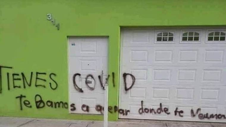 Verificamos por usted: ¿La imagen del mensaje intimidatorio hacia una enfermera con covid-19 ocurrió en Guatemala?