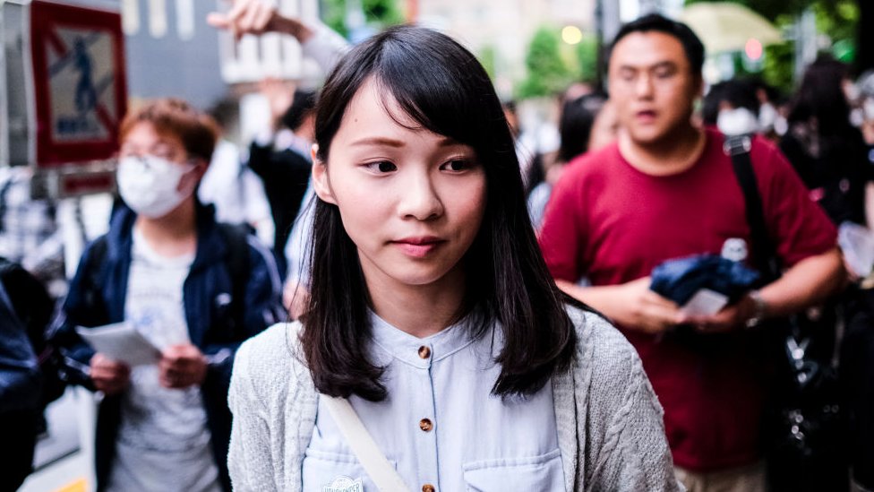 Chow tiene solo 23 años pero ya es una figura destacada en Hong Kong.